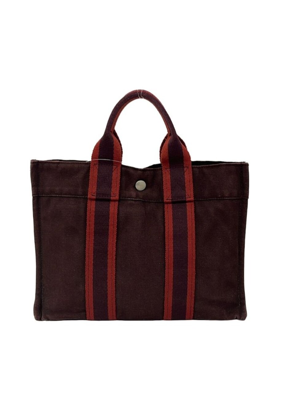 Hermes Tote Bag Fourre Tout PM Dark Brown